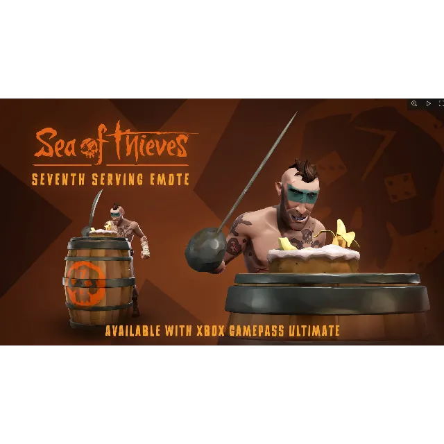 Sea of Thieves Seventh Serving Emote XBOX+ПК КЛЮЧ седьмая порция