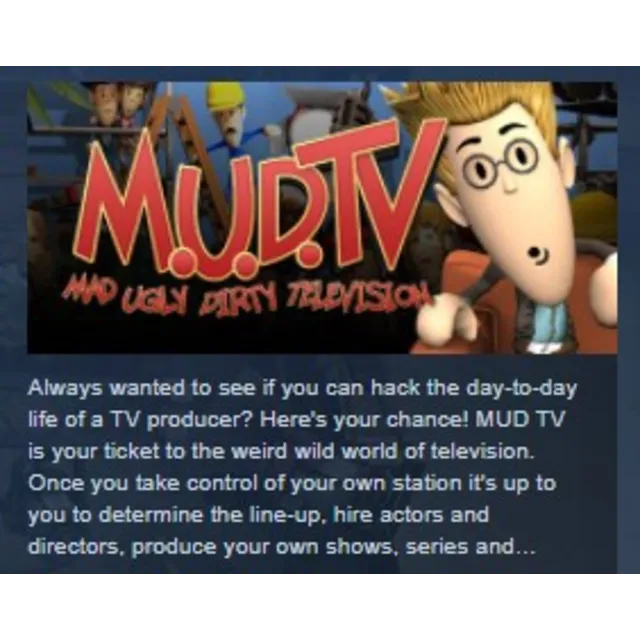 M.U.D. TV STEAM KEY REGION GLOBAL+РОССИЯ ЛИЦЕНЗИЯ