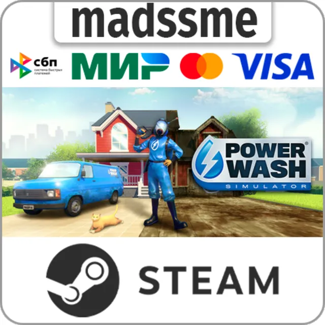 PowerWash Simulator * RU/KZ/СНГ/TR/AR * STEAM 🚀 АВТО