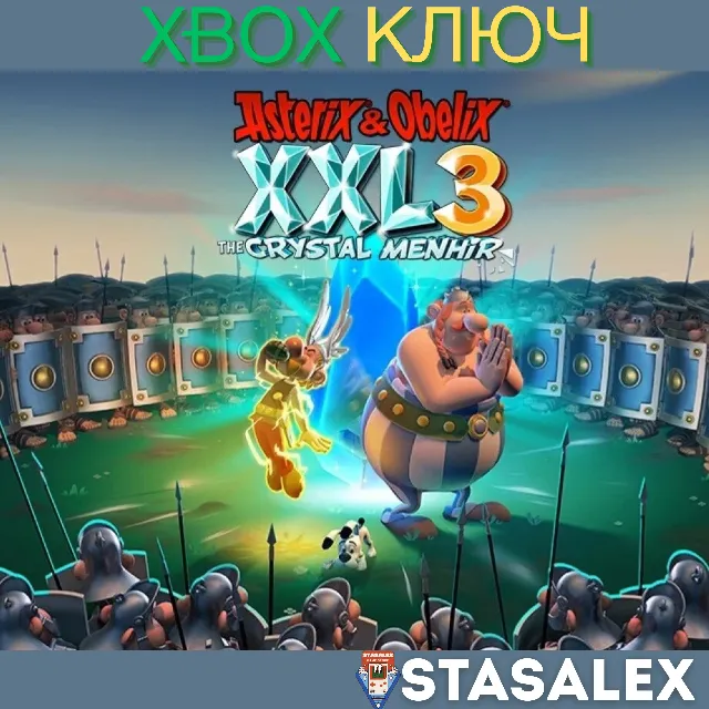ASTERIX &amp; OBELIX XXL3: THE CRYSTAL MENHIR XBOX🔑КЛЮЧ