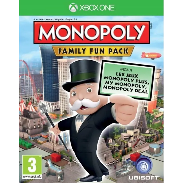MONOPOLY FAMILY FUN PACK XBOX ONE / SERIES X|S Ключ 🔑