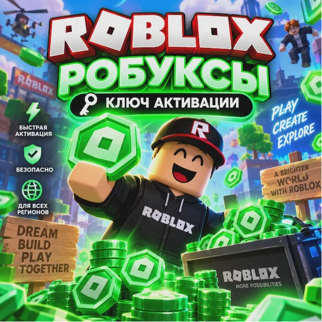 ROBLOX GIFT CARD 50 - 2000 | РОБУКСЫ | ПРОМИК: УЛЕЙ | РОССИЯ + МИР | РОБЛОКС | РУБОКС