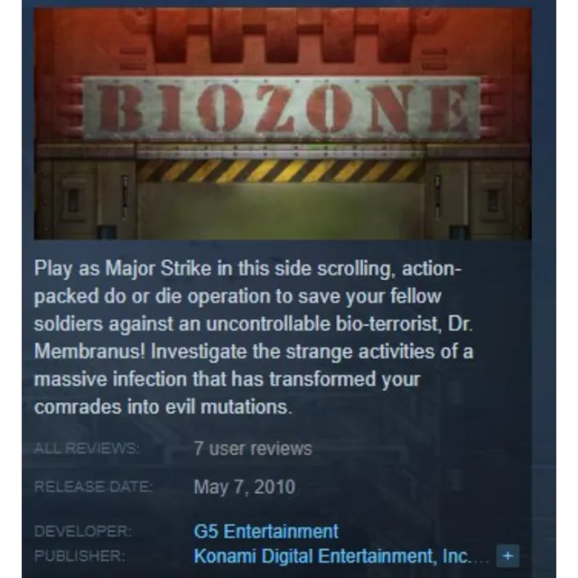 Biozone STEAM KEY REGION GLOBAL+РОССИЯ ЛИЦЕНЗИЯ