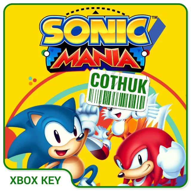 SONIC MANIA XBOX X|S ONE SERIES КЛЮЧ