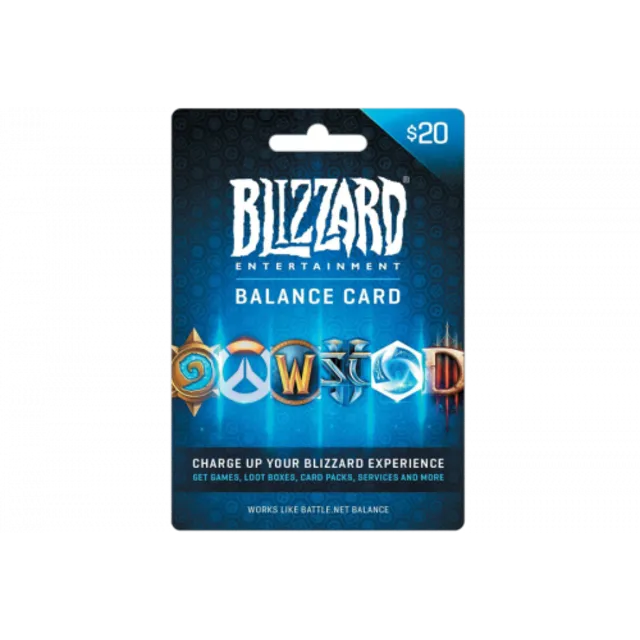 💎 Battle.net 20 USD Подарочная Карта Blizzard 💎
