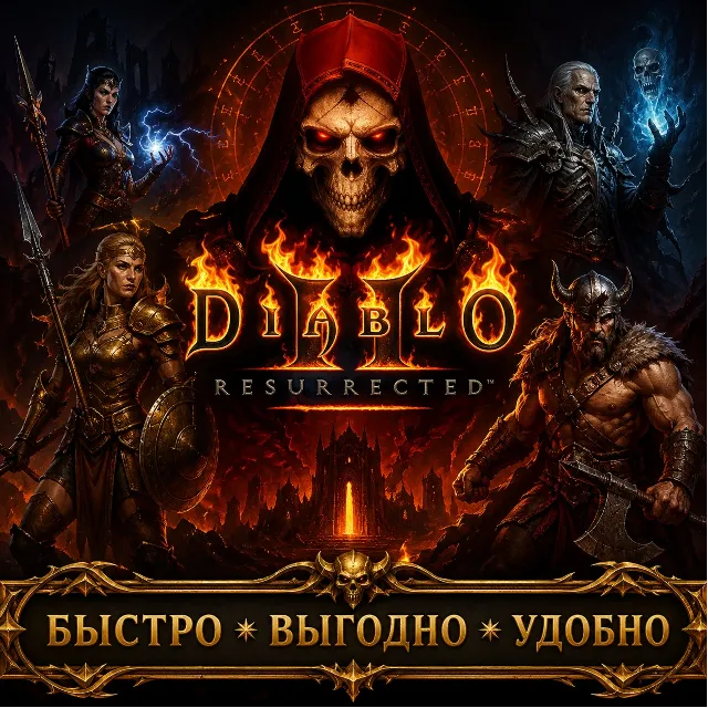Diablo II: Resurrected Золото БЫСТРАЯ ДОСТАВКА