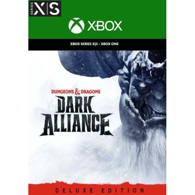 Dark Alliance Deluxe Edition Xbox One &amp; Xbox Series X|S