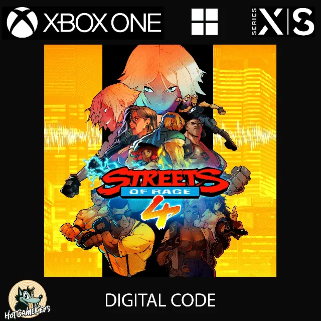 Streets of Rage 4 XBOX / WINDOWS [ Игровой Ключ 🔑 ]