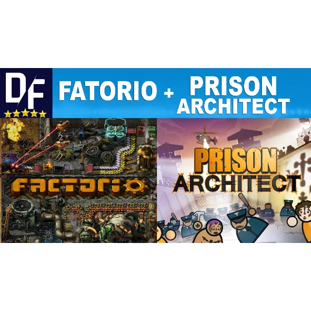 Factorio + Prison Architect [STEAM аккаунт]