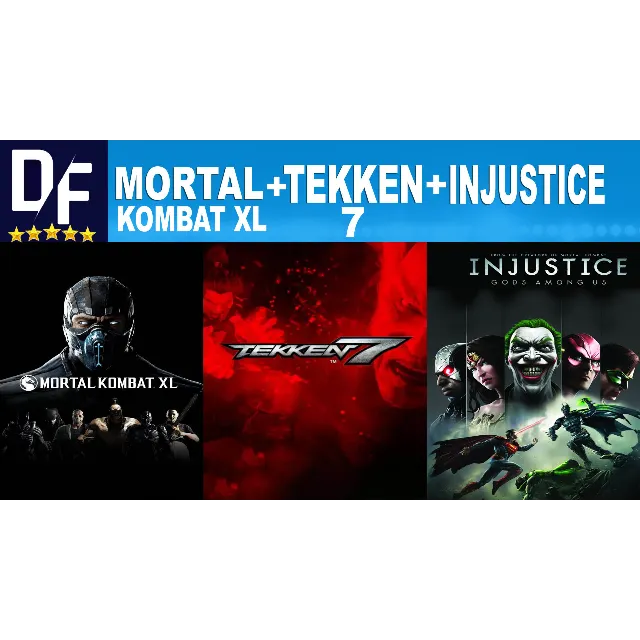 Mortal Kombat XL + TEKKEN 7 + Injustice |STEAM аккаунт