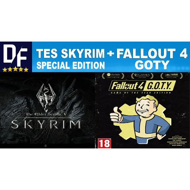 TES V: Skyrim Special + Fallout 4 GOTY [STEAM аккаунт]