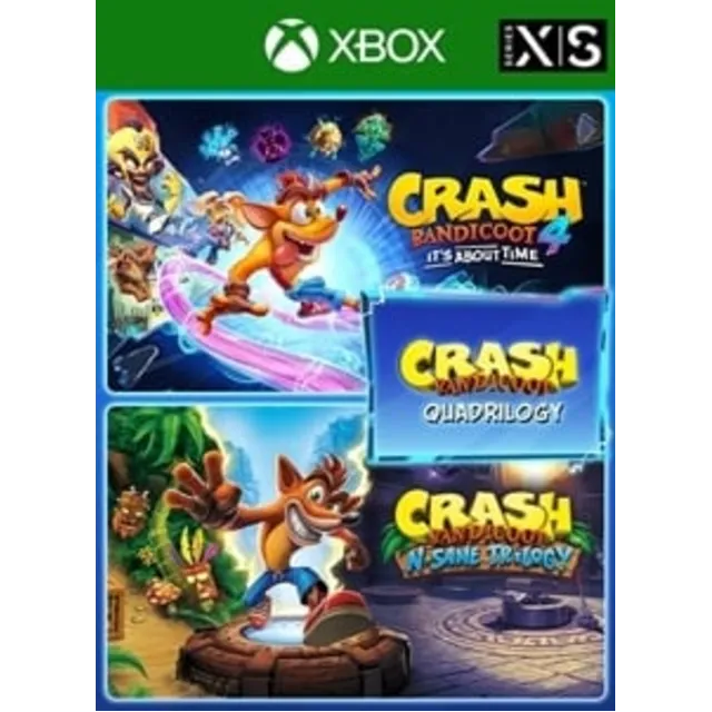 🎮🔥CRASH BANDICOOT™ - НАБОР QUADRILOGY XBOX 🔑КЛЮЧ🔥