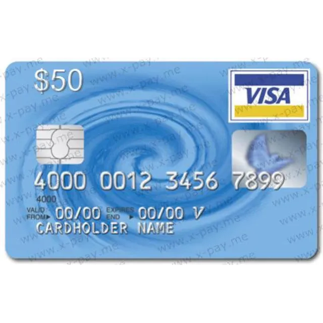 50$ VISA VIRTUAL + выписка, ONLINE 3DS. ЦЕНА
