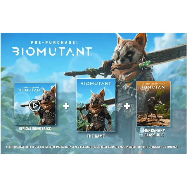 BIOMUTANT STEAM НАВСЕГДА + ОБНОВЛЕНИЕ + DLC