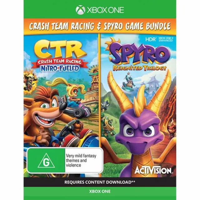 ✅💥Crash Team Racing Nitro-Fueled + Spyro💥✅XBOX🔑КЛЮЧ