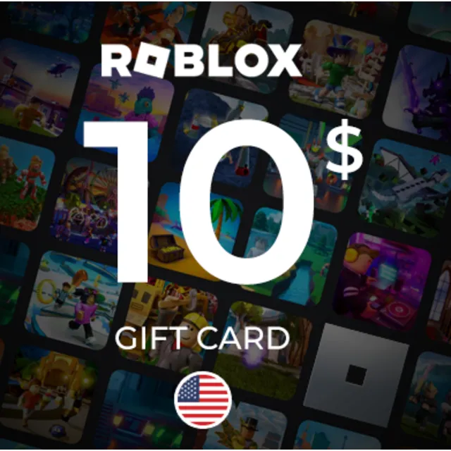 ROBLOX 10$ USD/1000 Robux Gift Card (USA accounts only)