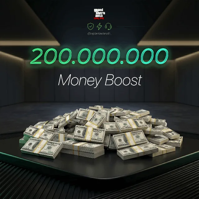 Gta 5 Online 200M Money Boost 💸 (PC)