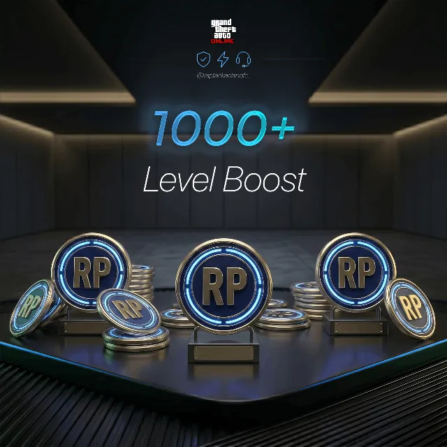 Gta 5 Online 1000+ Level Boost 🌀 (PC)