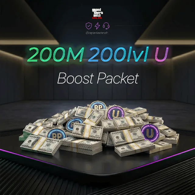 Gta 5 Online 200M + 200 Level + Unlock 💸🌀 (PC)