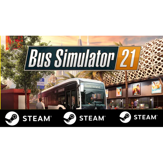 ⭐️ Bus Simulator 21 - STEAM (GLOBAL) - Лицензия