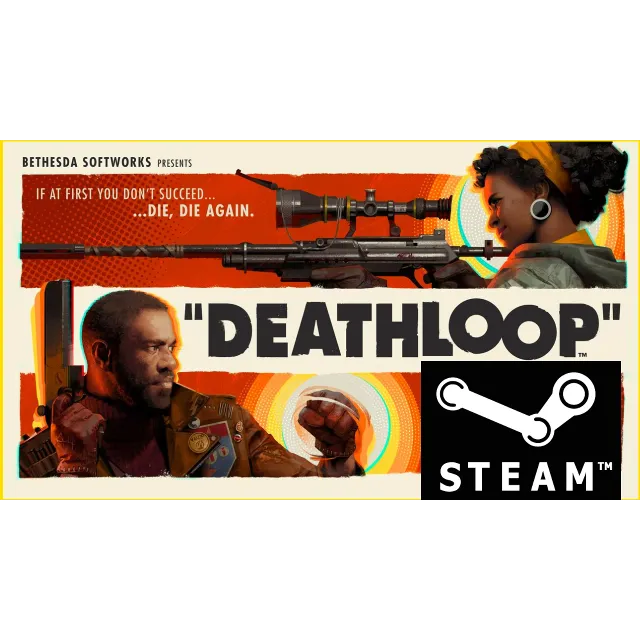 ⭐️ DEATHLOOP + БОНУС - STEAM (GLOBAL)