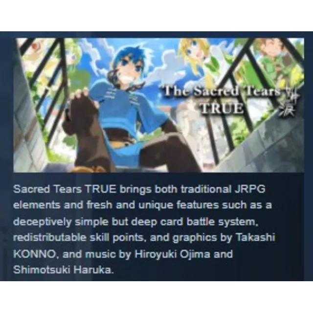 The Sacred Tears TRUE STEAM KEY REGION FREE GLOBAL