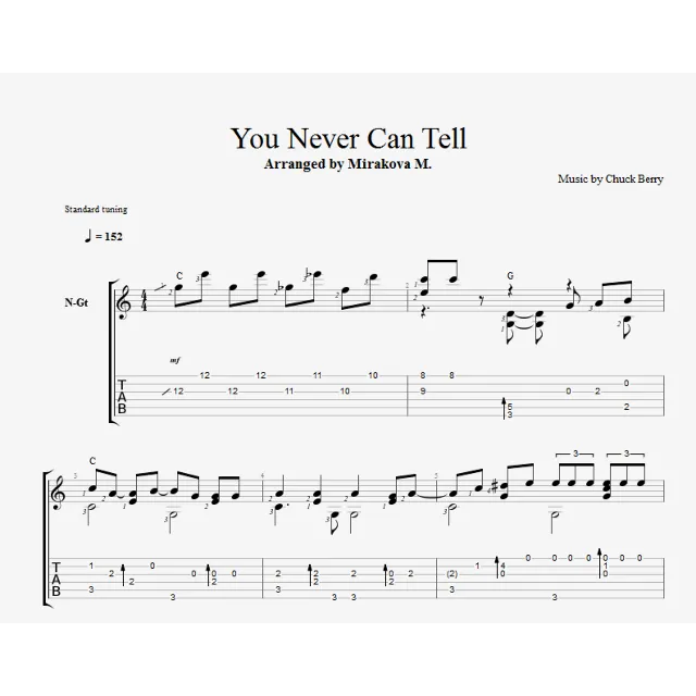 You Never Can Tell