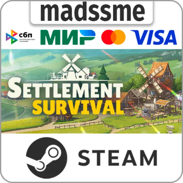 Settlement Survival * RU/KZ/СНГ/TR/AR * STEAM 🚀 АВТО