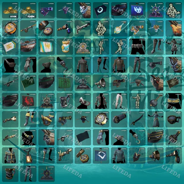 Sea of Thieves 🏴‍☠️【ТВИЧ ДРОПЫ / ДРОПСЫ】🏴‍☠️107+ НАГРАД•СКИНЫ•ПРЕДМЕТЫ•ЗОЛОТО