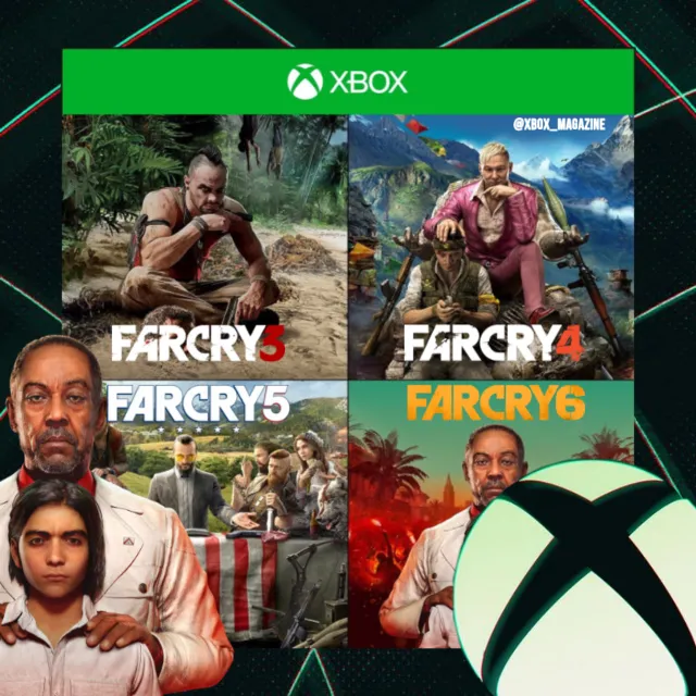 FAR CRY 6 + 5 + 4 + 3 Xbox One &amp; Series X|S КЛЮЧ🔑
