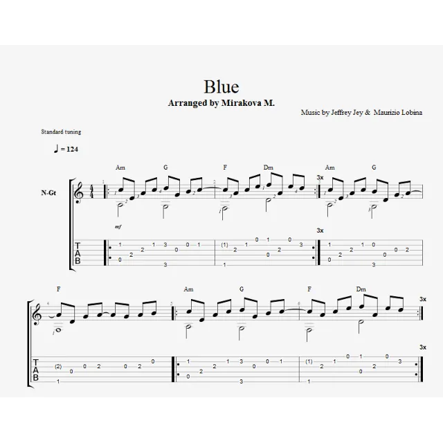 Blue - (Da ba dee da ba di)