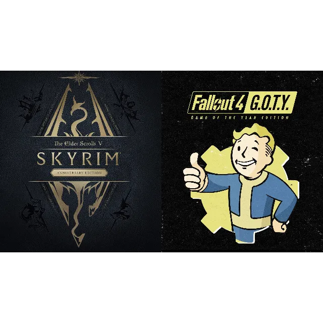 🎮SKYRIM ANNIVERSARY EDITION + FALLOUT 4 G.O.T.Y XBOX🔑КЛЮЧ ЛИЦЕНЗИЯ