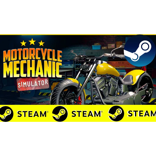 ⭐️ Motorcycle Mechanic Simulator 2021 - STEAM (GLOBAL)