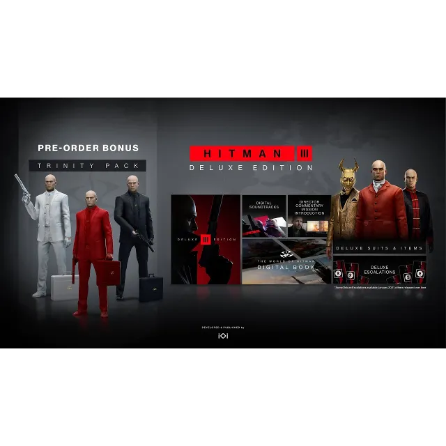 HITMAN 3 Deluxe💳Epic Games без активаторов Global