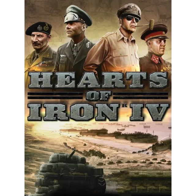 Hearts of Iron 4 IV Starter Pack Аренда Steam 7 дней