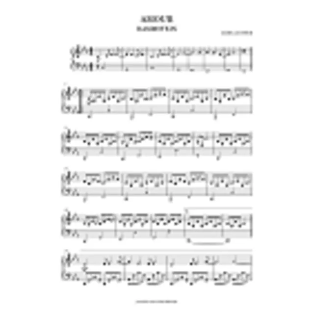 Rammstein - Amour (ноты)