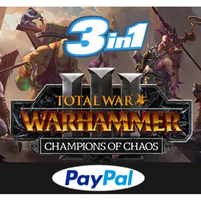 Total War WARHAMMER I-II-III+TIDES OF TORMENT ONLINE 🅿️ 𝗣𝐀𝐘𝗣𝐀𝐋