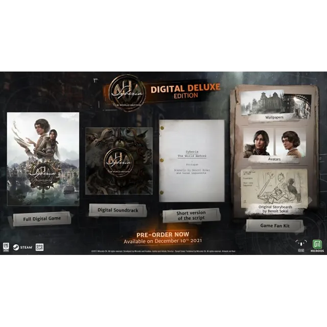 Syberia The World Before Deluxe💳Steam без активаторов