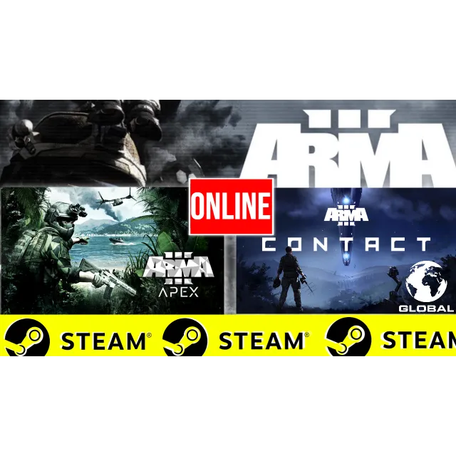 🔥 Arma 3 Apex + Arma 3 Contact - ОНЛАЙН STEAM (GLOBAL)