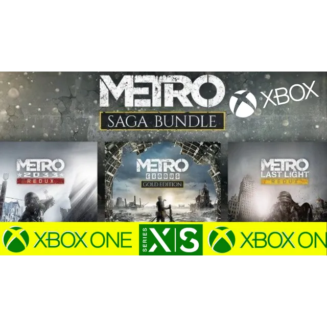 ✅Metro Saga Bundle Лицензионный Ключ XBOX