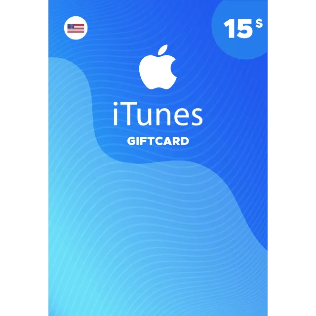 Подарочная карта Apple iTunes 15 $ iTunes Key USA +ПОДА