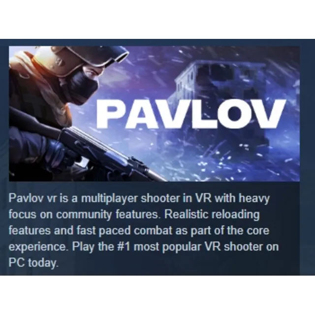 Pavlov VR АВТОДОСТАВКА STEAM GLOBAL МГНОВЕННО ЛИЦЕНЗИЯ