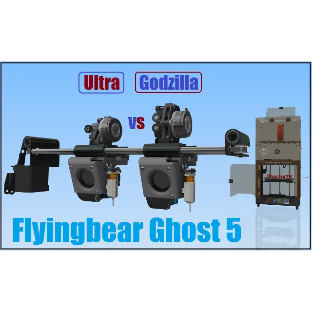 3D модель Директ экструдер Годзила Flyingbear Ghost 5