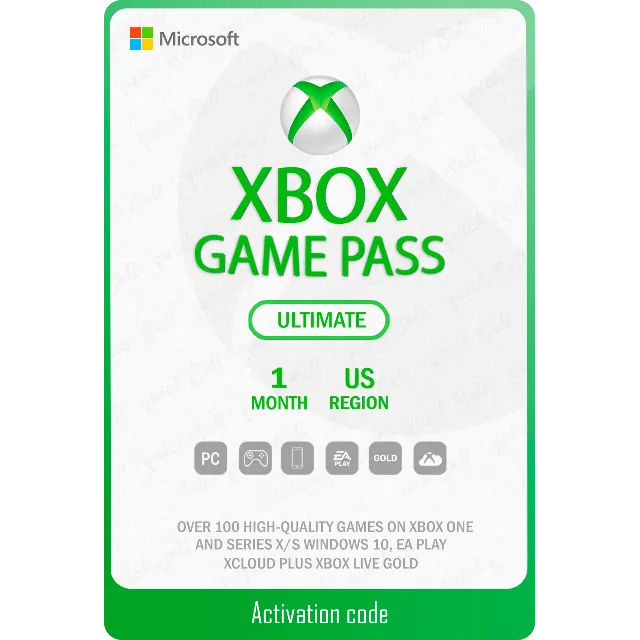 🔑Xbox Game Pass ULTIMATE 1 Месяц US