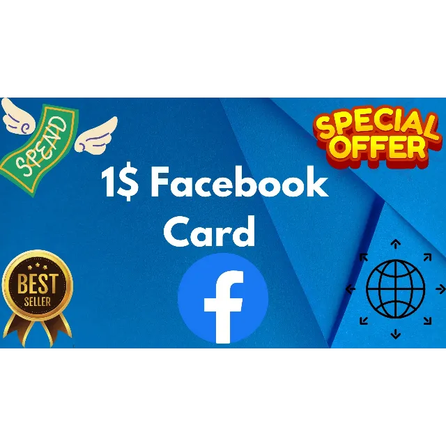 💵1$ Card For FACEBOOK ADS🔥⭐