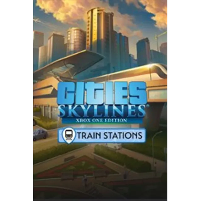 Cities: Skylines - Pack: Train Stations Xbox ключ 🌍🔑
