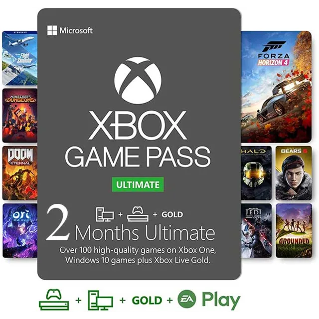 Xbox Game Pass Ultimate — Код активации 2 месяца