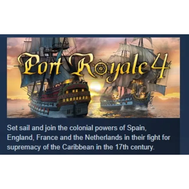 Port Royale 4 - Standard Edition АВТОДОСТАВКА STEAM GLOBAL МГНОВЕННО ЛИЦЕНЗИЯ
