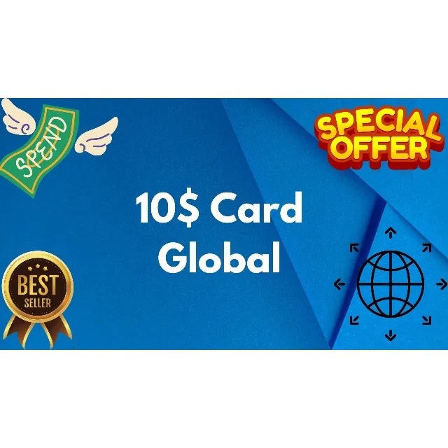💵10$ CARD GLOBAL🌎All Services/Google/Others.ect⚡✅