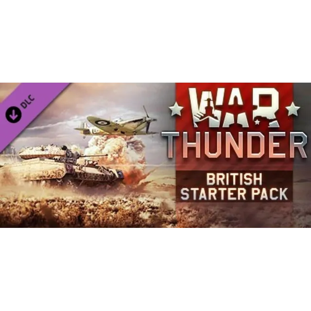War Thunder - British Starter Pack DLC AUTODELIVERY STEAM РОССИЯ